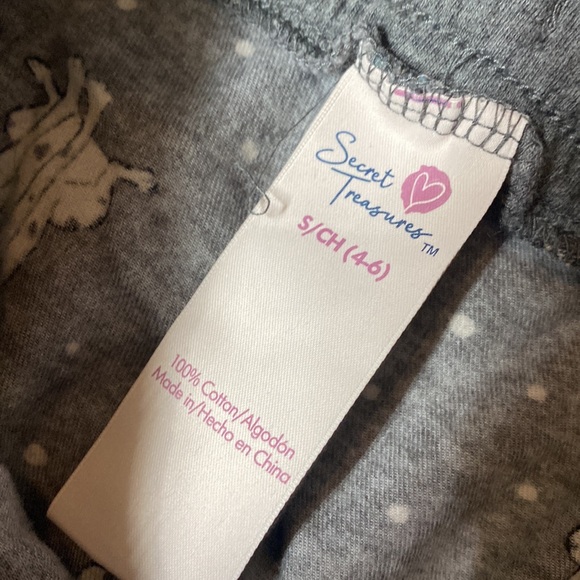 Dog fleece PJ pants w pocket and drawstring w elastic - Picture 3 of 3